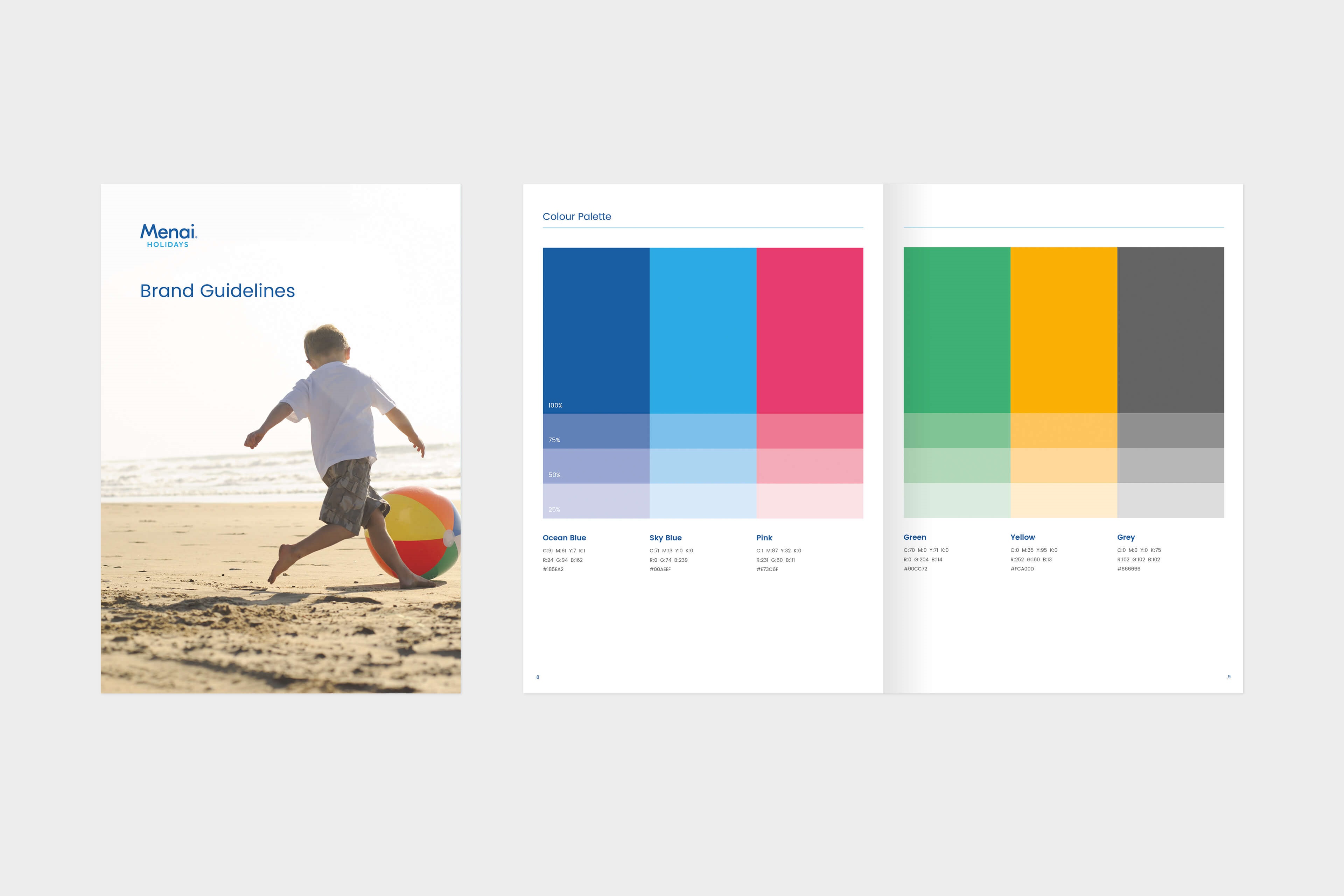 Menai Holidays - Brand Guidelines Menai Holidays Brand Guidelines